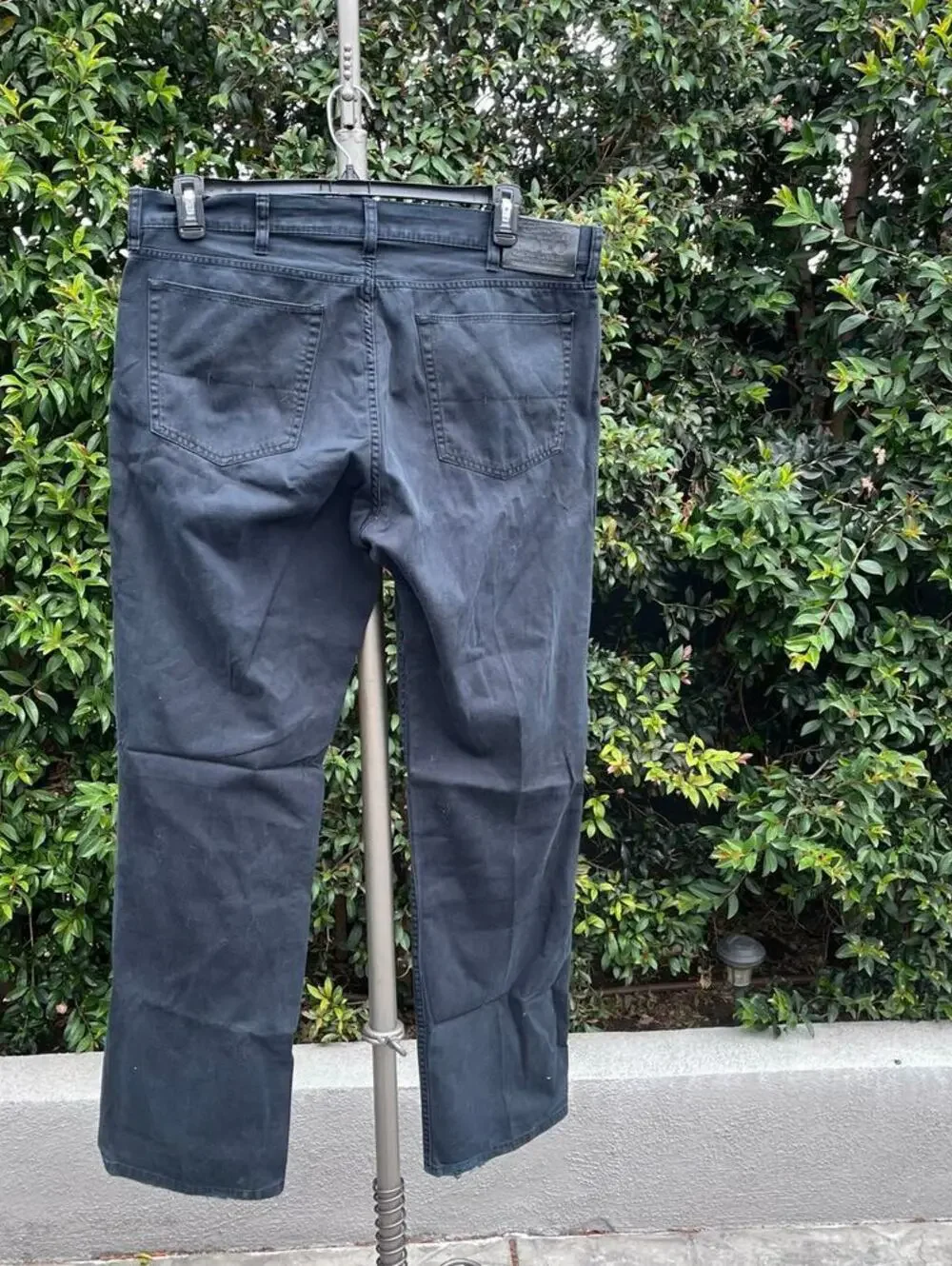 Polo Ralph Lauren Men’s Black Jeans 38x32 Classic Fit Straight Leg Denim Pants